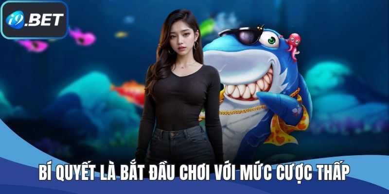 Bí quyết là bắt đầu chơi với mức cược thấp