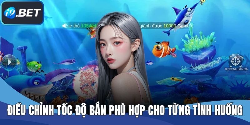 Điều chỉnh tốc độ bắn phù hợp cho từng tình huống