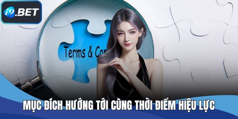 Mục đích hướng tới cùng thời điểm hiệu lực